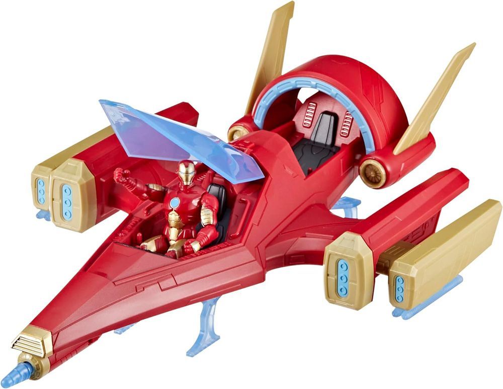 MARVEL HASBRO AVENGERS IRON MAN REPULSOR BLAST BATTLE JET (F9329) HASBRO