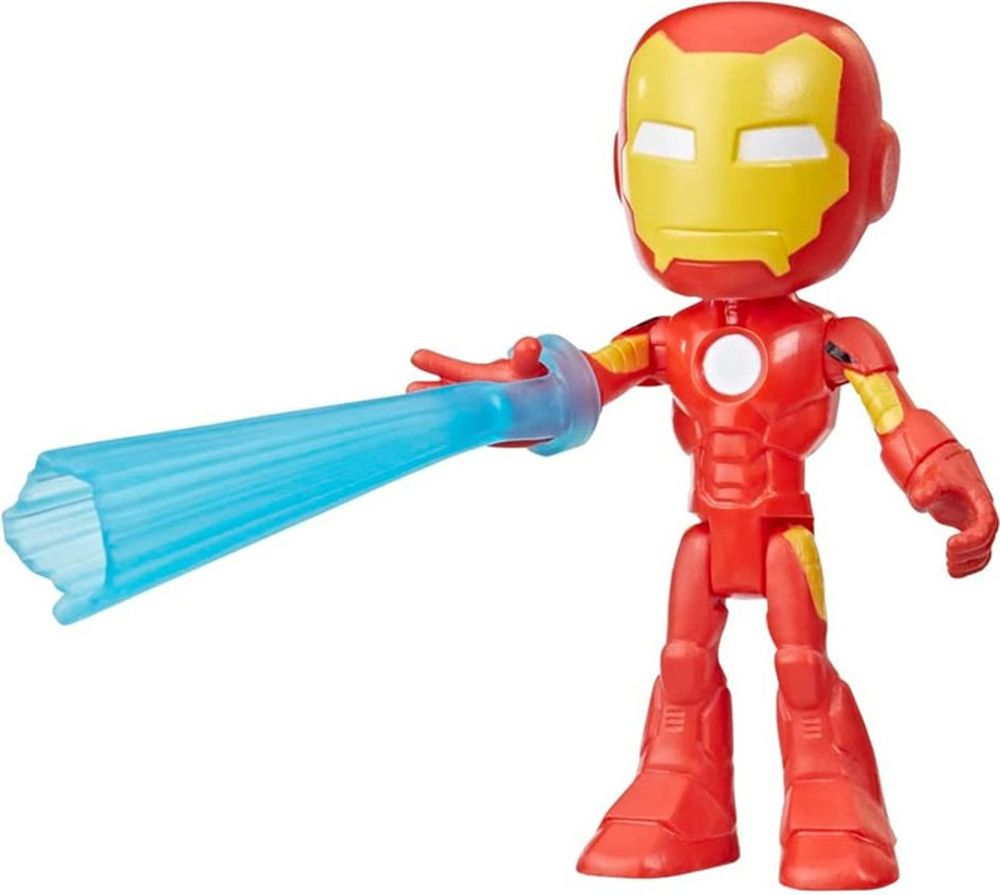 MARVEL HASBRO SPIDEY AND HIS AMAZING FRIENDS - IRON MAN MINI ACTION FIGURE (F3998)