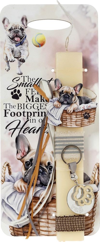 PLUS4U COLLECTION ΠΑΣΧΑΛΙΝΗ ΛΑΜΠΑΔΑ ΜΕ ΠΛΑΤΗ ΓΑΛΛΙΚΌ ΜΠΟΥΛΝΤΌΓΚ