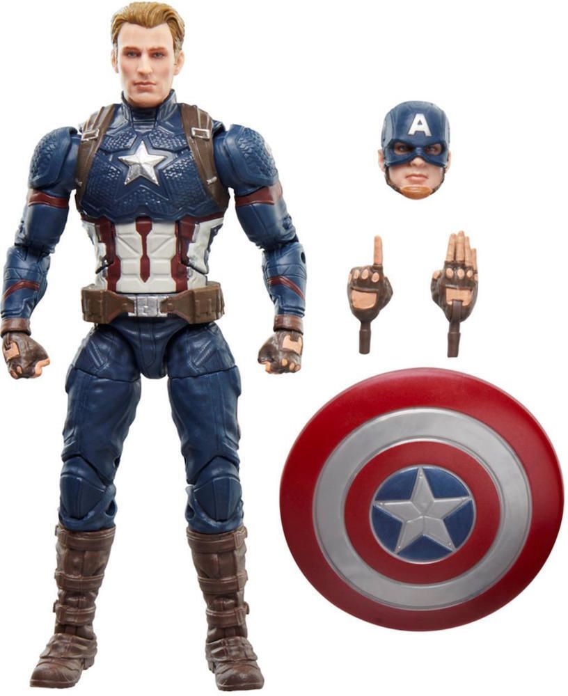 MARVEL HASBRO AVENGERS LEGENDS SERIES - CAPTAIN AMERICA 6'' ACTION FIGURE (G0607) HASBRO