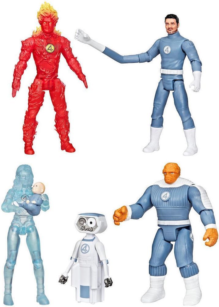 MARVEL HASBRO STUDIOS EPIC WORLD OF ACTION FANTASTIC 4 FIRST STEPS MARVEL&amp;#039;S FAMILY COLLECTION FIG