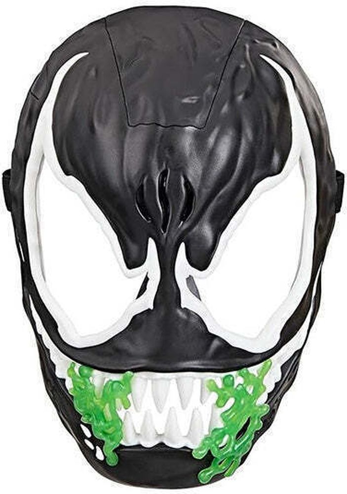 HASBRO MARVEL SPIDER-MAN - VENOM VERSUS FEATURE GLOWS-IN-THE-DARK MASK (G1828) HASBRO