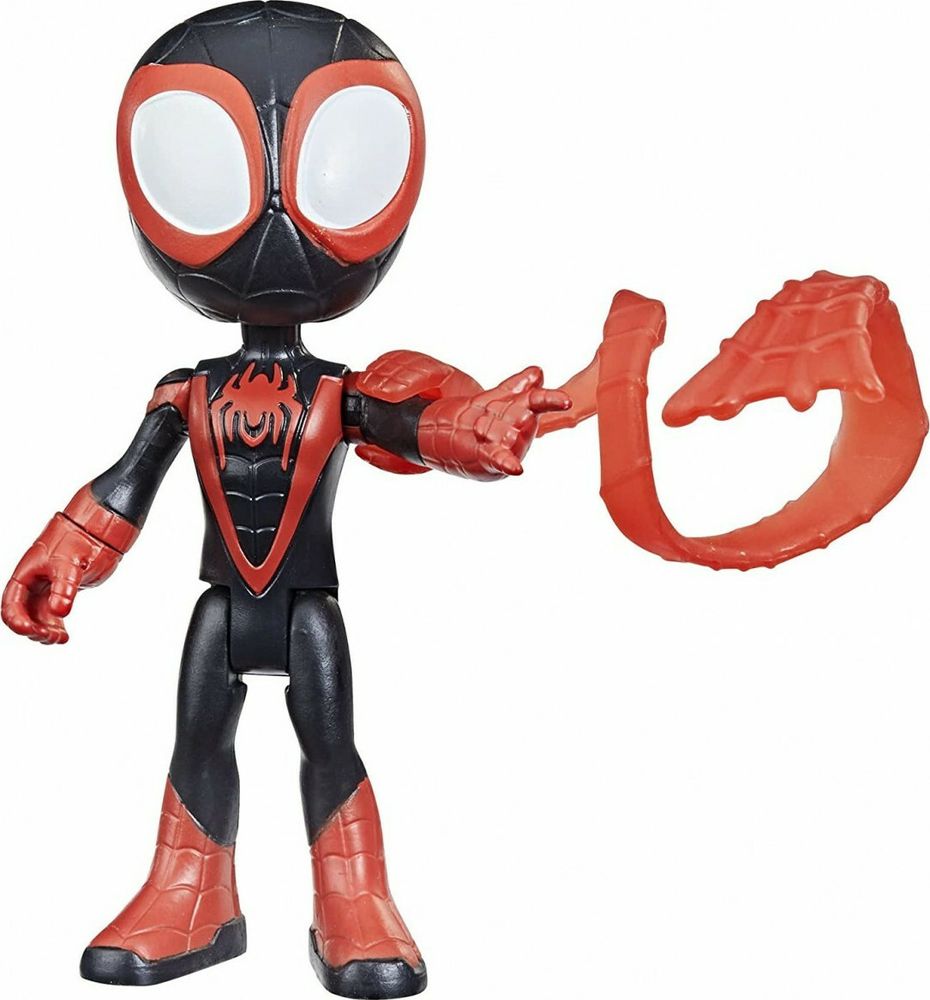 HASBRO MARVEL SPIDEY AND HIS AMAZING FRIENDS MILES MORALES-SPIDER-MAN MINI ACTION FIGURE