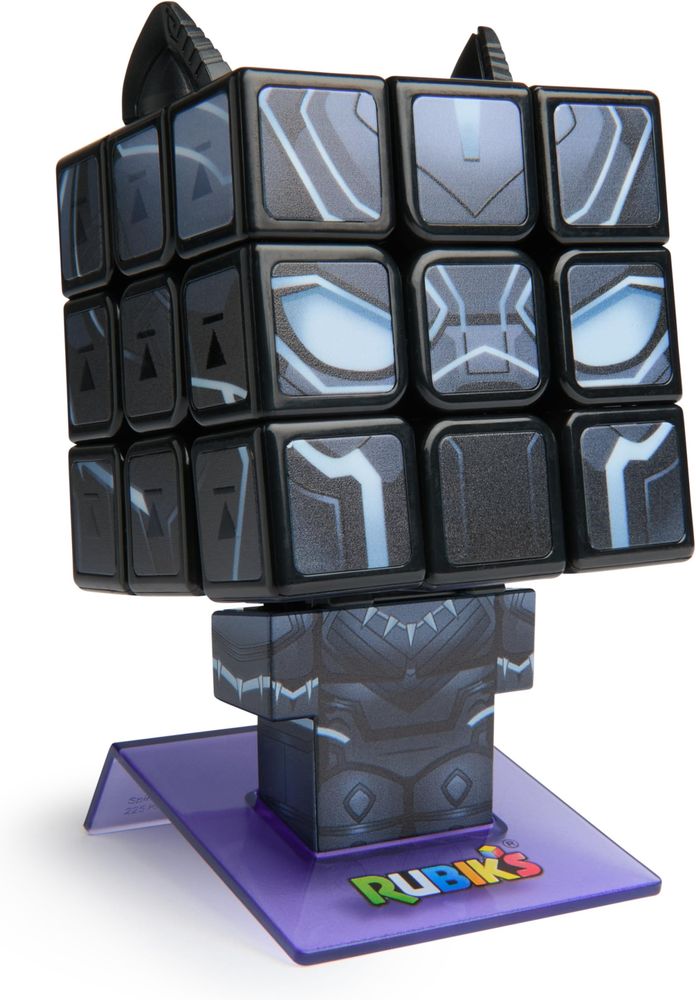 MARVEL RUBIK'S CUBE: RUBIK'S CUBERS - BLACK PANTHER HASBRO