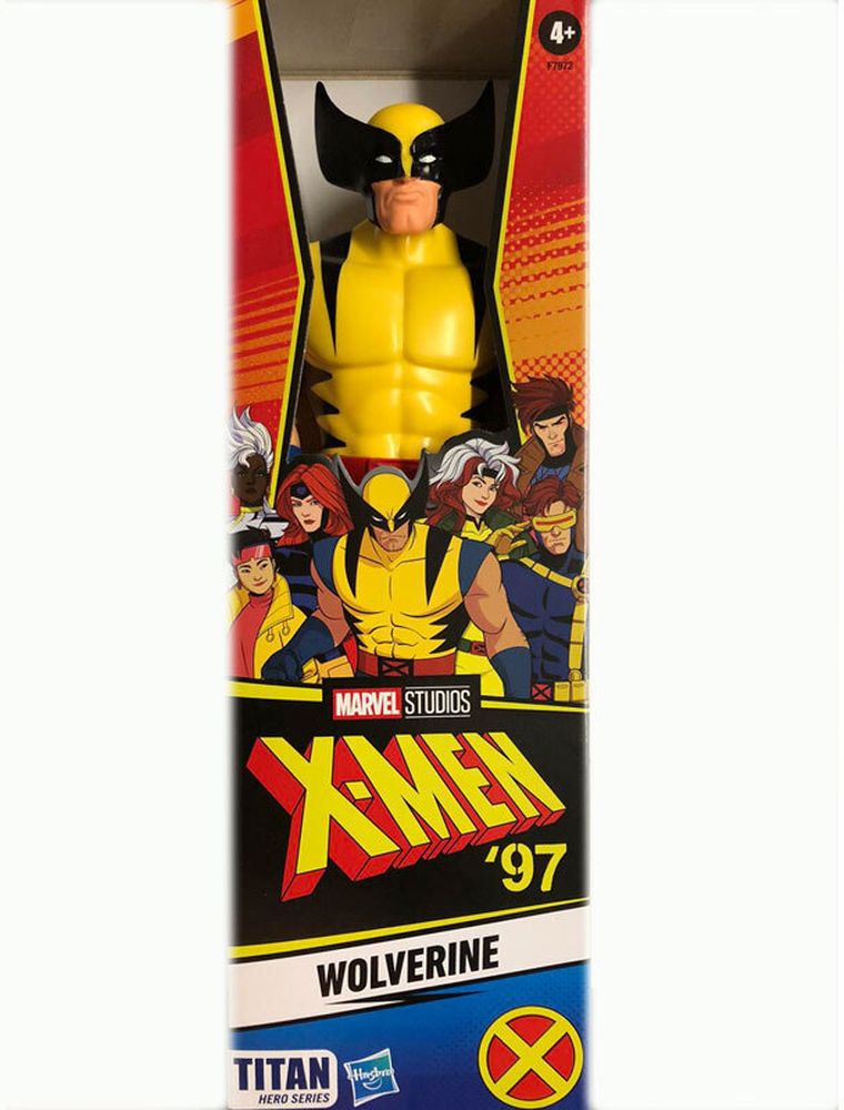 TITAN HERO HASBRO SERIES MARVEL X-MEN '97 - WOLVERINE ACTION FIGURE (12) HASBRO