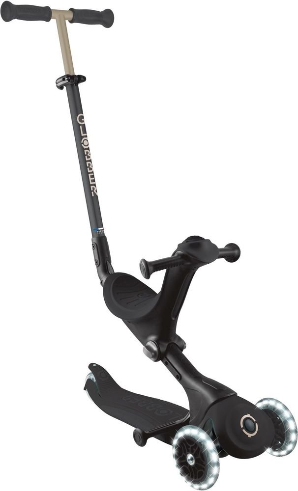 ΠΑΤΙΝΙ GLOBBER ΑΝΑΔΙΠΛΟΥΜΕΝΟ GO UP DELUXE FANTASY LIGHTS BLACK