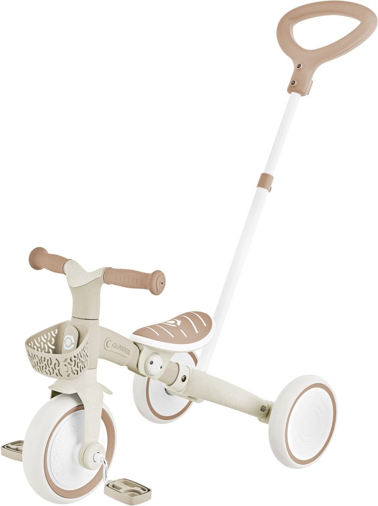 GLOBBER ΤΡΙΚΥΚΛΟ GLOBBER LEARNING TRIKE 3 IN 1 PLUS ECO COCONUT (738-466)