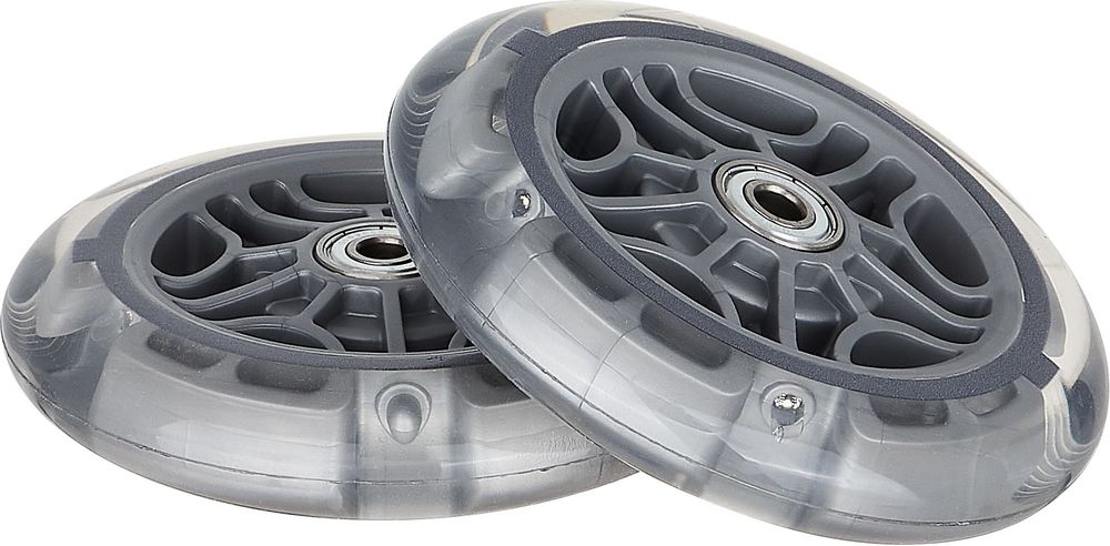 ΑΝΤΑΛΛΑΚΤΙΚΟ GLOBBER LIGHT-UP WHEEL SET LED WHITE 121ΜΜ GLOBBER