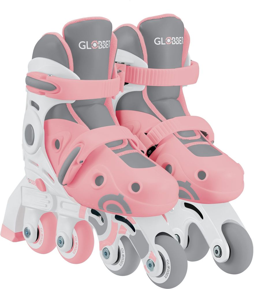ΠΑΤΙΝΙΑ GLOBBER INLINE SKATES 2 IN 1 NO 30-33 PASTEL PINK (783-210) GLOBBER