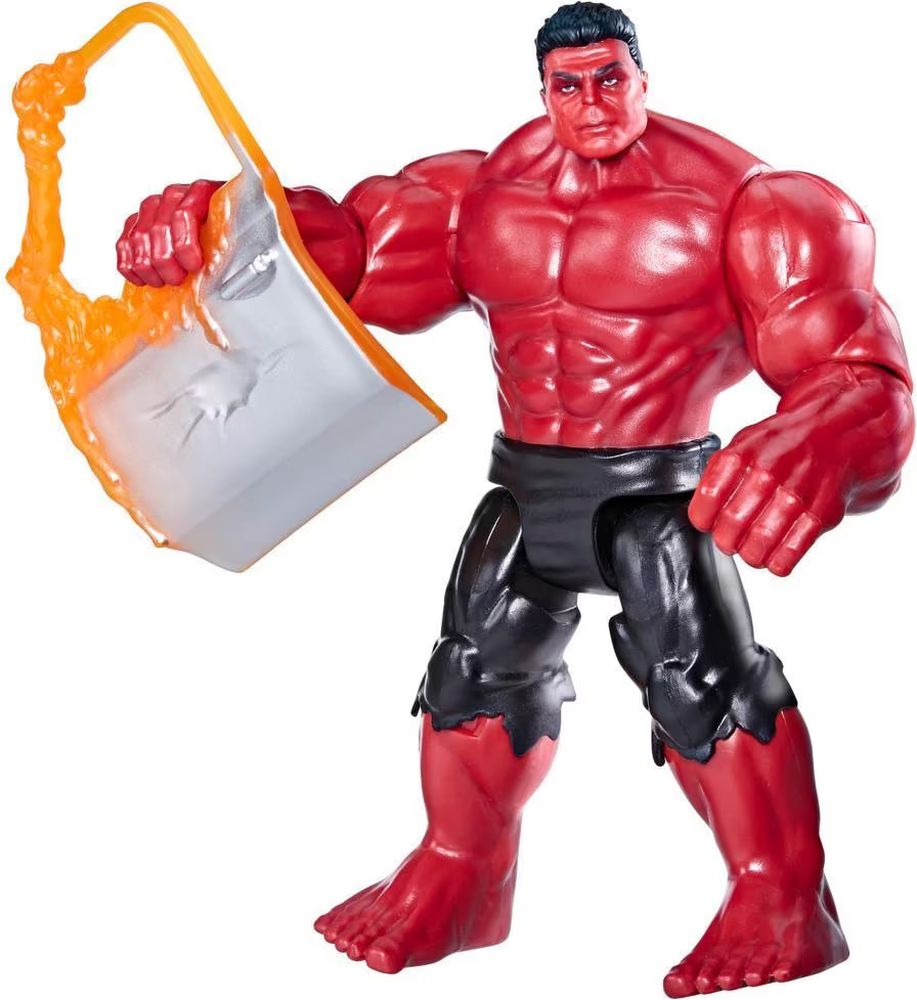 HASBRO MARVEL AVENGERS CAPTAIN AMERICA BRAVE NEW WORLD - RED HULK 4 DELUXE VILLAIN FIGURE HASBRO