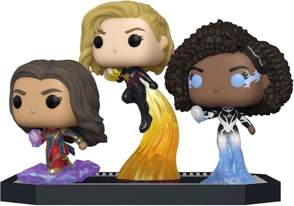 FUNKO POP! MOMENT: THE MARVELS - MS. MARVEL / CAPTAIN MARVEL / PHOTON (SPECIAL EDITION) FUNKO POP