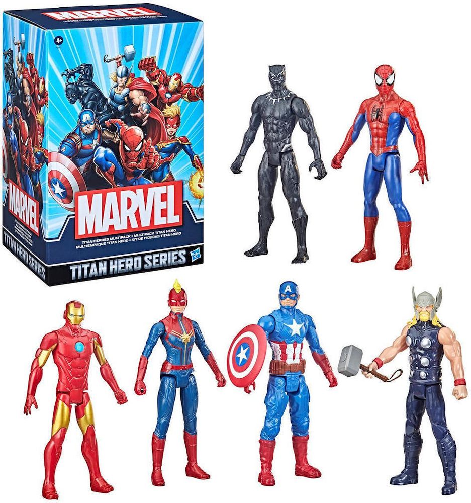 HASBRO MARVEL HASBRO CLASSIC TITAN HERO SERIES - BASIC FIGURES MULTIPACK
