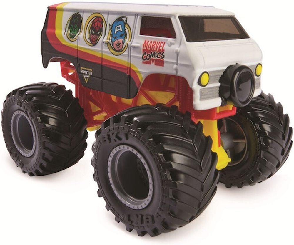 MARVEL MONSTER JAM MARVEL COMICS 1:64 VEHICLE MARVEL