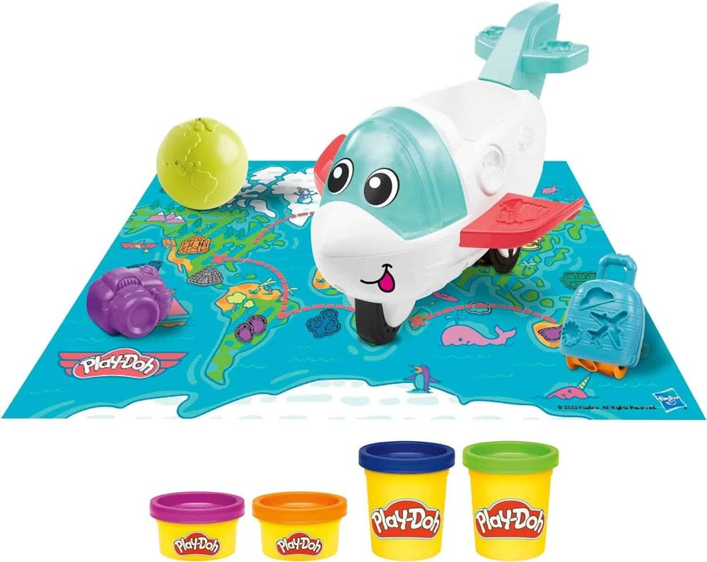 STARTERS PLAY-DOH AIRPLANE EXPLORER STARTER SET (F8804)