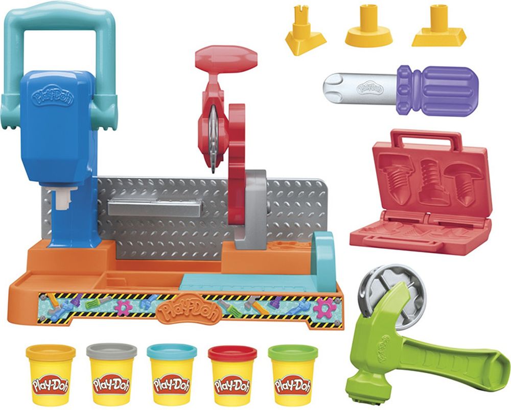 STAMP - SAWTOOL BENCH PLAY-DOH HASBRO (F9141) HASBRO