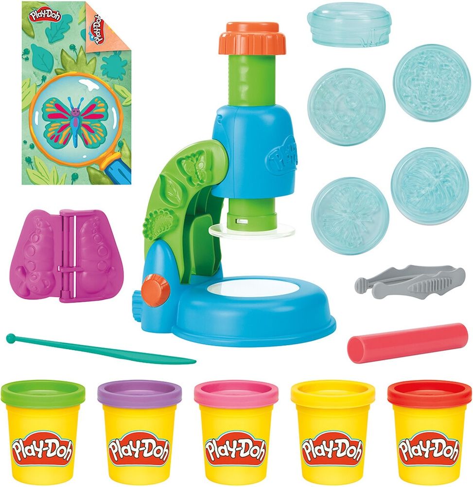 LIGHT AND LOOK MICROSCOPE PLAY-DOH HASBRO (G0494)
