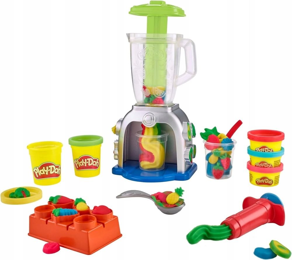 KITCHEN CREATIONS SWIRLIN&amp;#039; SMOOTHIES BLENDER PLAYSET PLAY-DOH HASBRO (F9142)