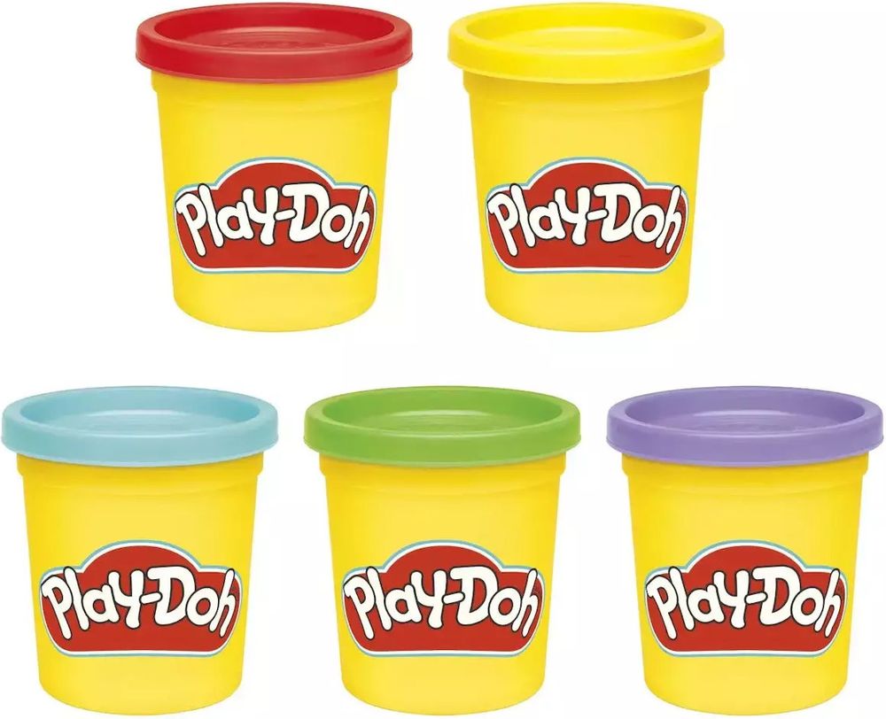 BACK TO SCHOOL 5 PACK PLAY-DOH HASBRO (G1860) HASBRO