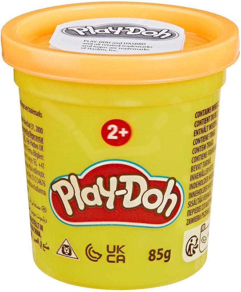 ORANGE SINGLE CAN PLAY-DOH HASBRO (G0685) HASBRO
