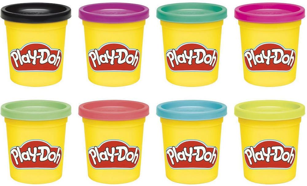 DOH - MORE VIBRANT 8 PACK PLAY-DOH HASBRO (G0692) HASBRO