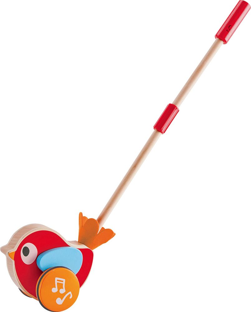 HAPE ΞΥΛΙΝΟ ΠΟΥΛΑΚΙ HAPE PUSH - PULL LILLY ΜΕ ΗΧΟΥΣ