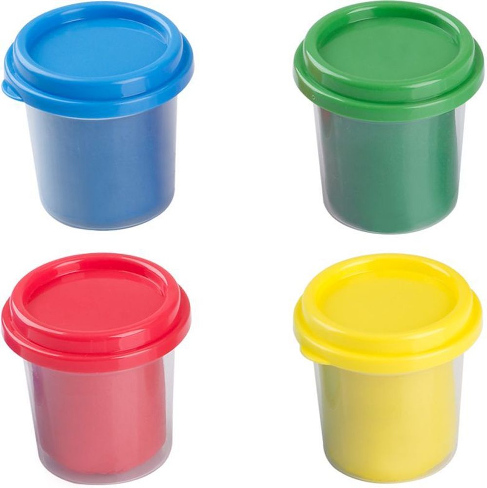 ΠΛΑΣΤΟΖΥΜΑΡΑΚΙΑ PLAYGO DOUGH PACK 4ΤΜΧ PLAYGO