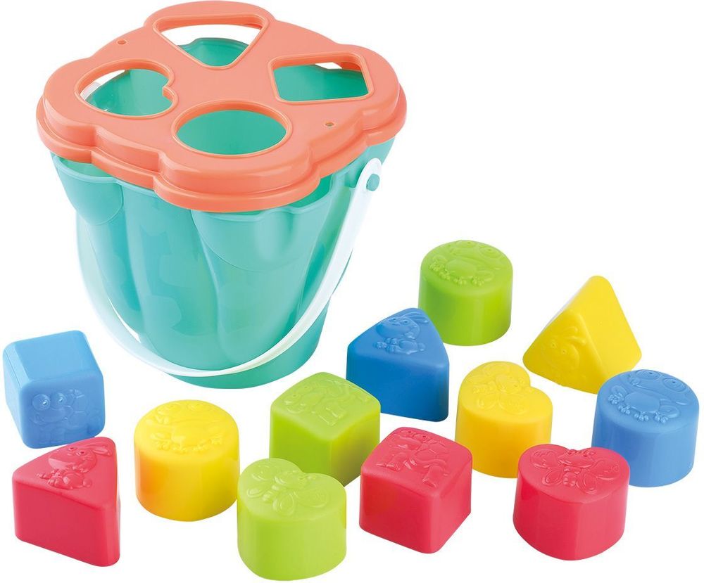 ΤΑΙΡΙΑΞΕ ΤΑ ΣΧΗΜΑΤΑ PLAYGO SHAPE SORTING BUCKET PLAYGO