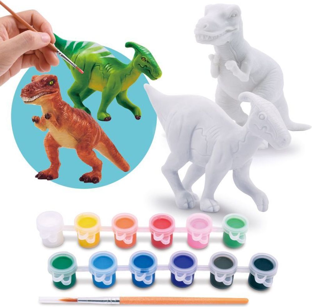 PAINT YOUR OWN PLAYGO DINOSAURS WORLD PLAYGO