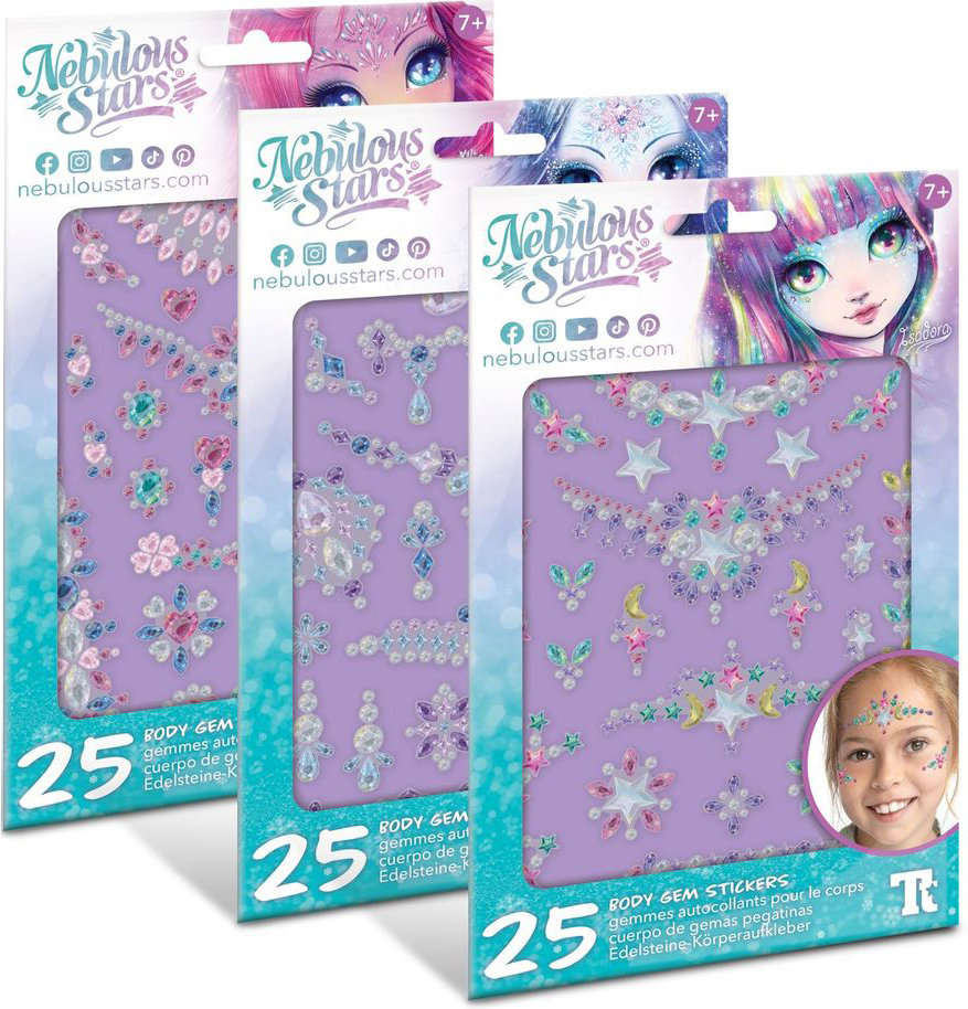 BODY GEM TATTOOS NEBULOUS STARS 1ΤΜΧ NEBULOUS STARS