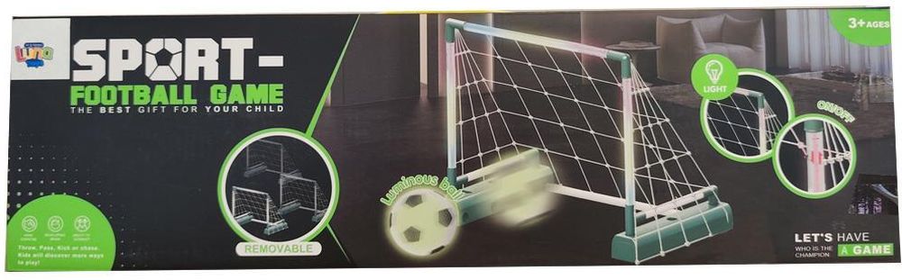 LUNA ΤΕΡΜΑ ΠΟΔΟΣΦΑΙΡΟΥ LUNA TOYS ΚΙΝΟΥΜΕΝΟ ΜΕ ΦΩΣ (61.5 X 30.5 X 43.5 CM)