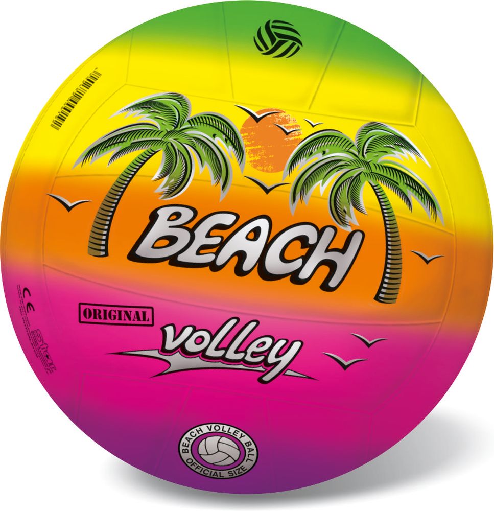 STAR TOYS ΜΠΑΛΑ VOLLEY BEACH FLUO 21CM