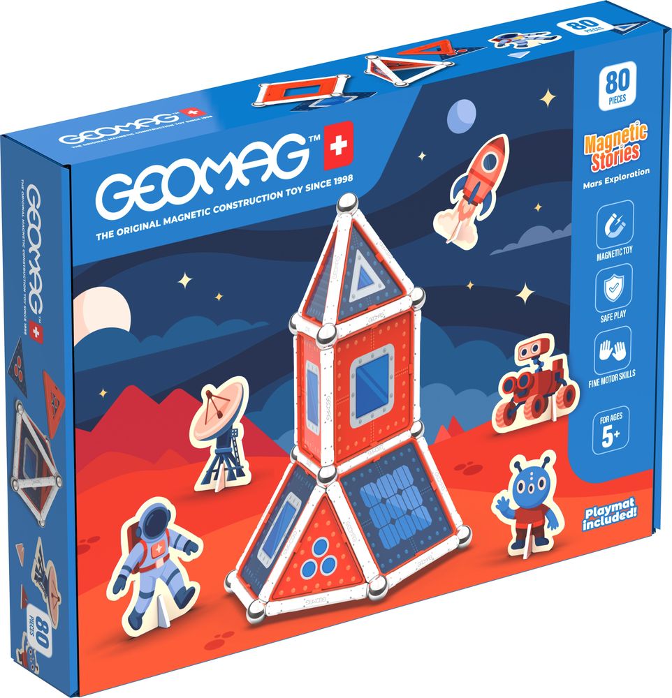 MAGNETIC STORIES GEOMAG MARS EXPLORATION 80 GEOMAG
