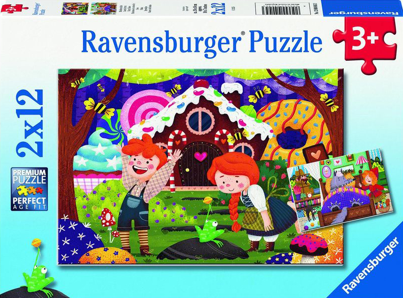 RAVENSBURGER ΠΑΖΛ ΔΙΑΣΗΜΑ ΠΑΡΑΜΥΘΙΑ RAVENSBURGER 2Χ12 24ΤΜΧ