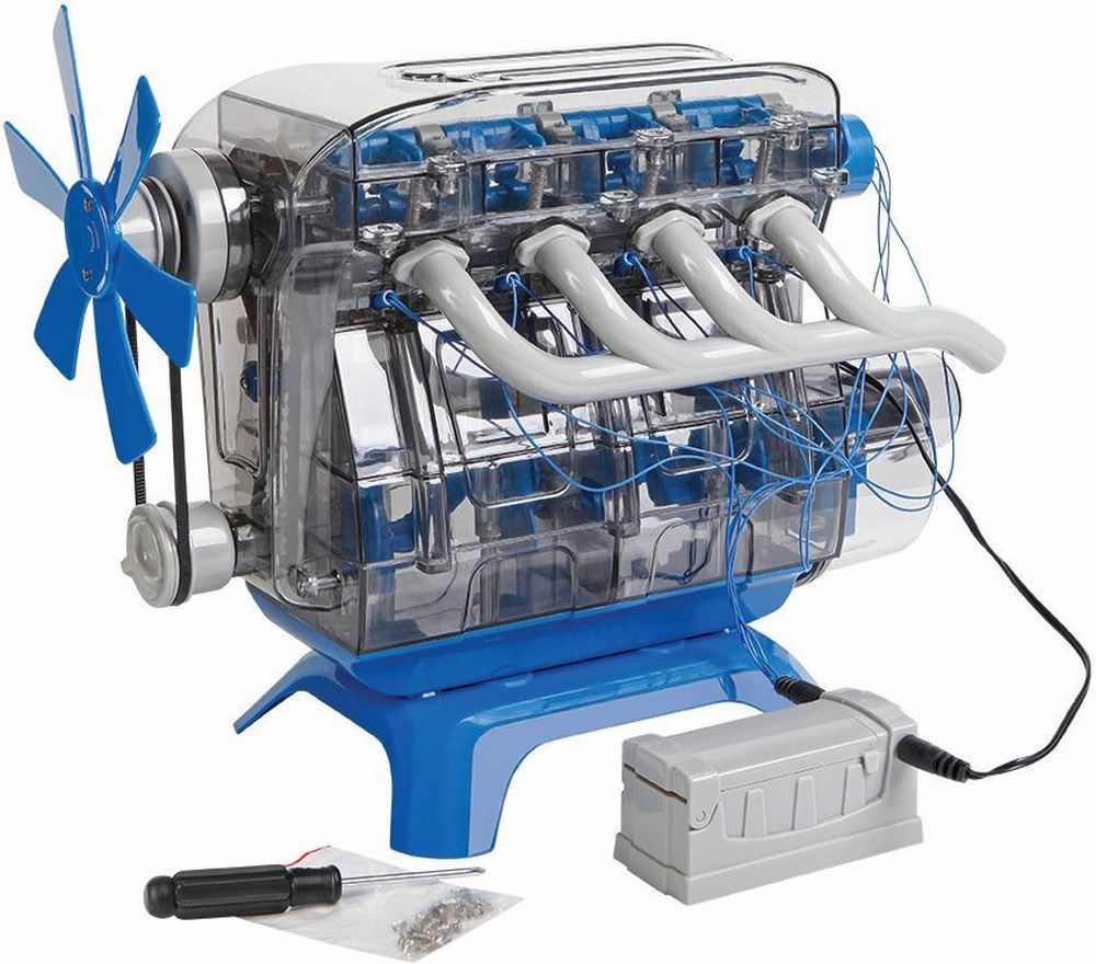 DISCOVERY KIT DIY DISCOVERY ENGINE WITH MOTOR - LIGHTS 103ΤΜΧ