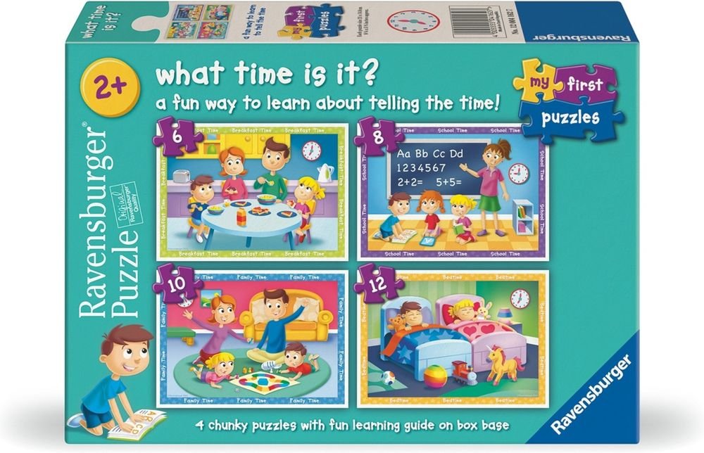 ΩΡΕΣ ΤΗΣ ΗΜΕΡΑΣ RAVENSBURGER 6/8/10/12) 36 ΚΟΜΜΑΤΙΑ