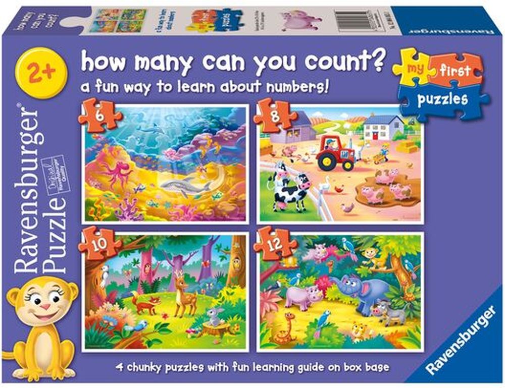 ΠΟΣΑ ΜΕΤΡΑΣ RAVENSBURGER 6/8/10/12) 36 ΚΟΜΜΑΤΙΑ RAVENSBURGER