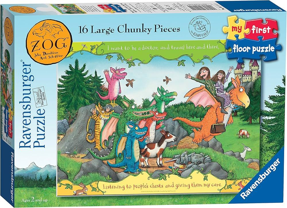 ΠΑΖΛ ΔΑΠΕΔΟΥ ZOG RAVENSBURGER 16 ΤΕΜ. RAVENSBURGER