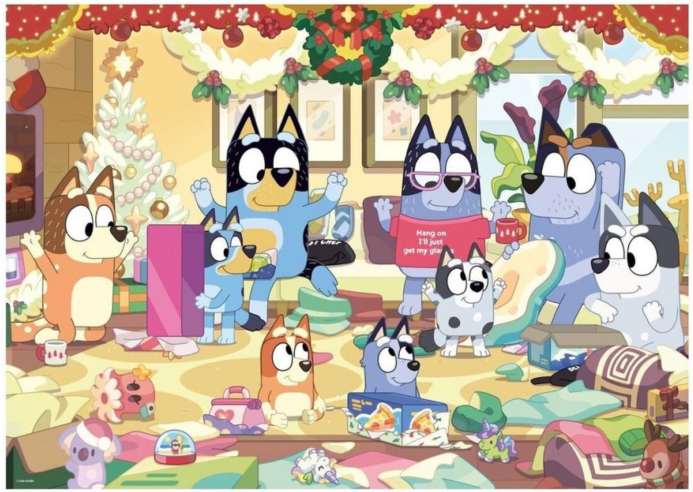 RAVENSBURGER ΠΑΖΛ ΔΑΠΕΔΟΥ ΜΠΛΟΥΙ RAVENSBURGER 24 ΤΕΜ.