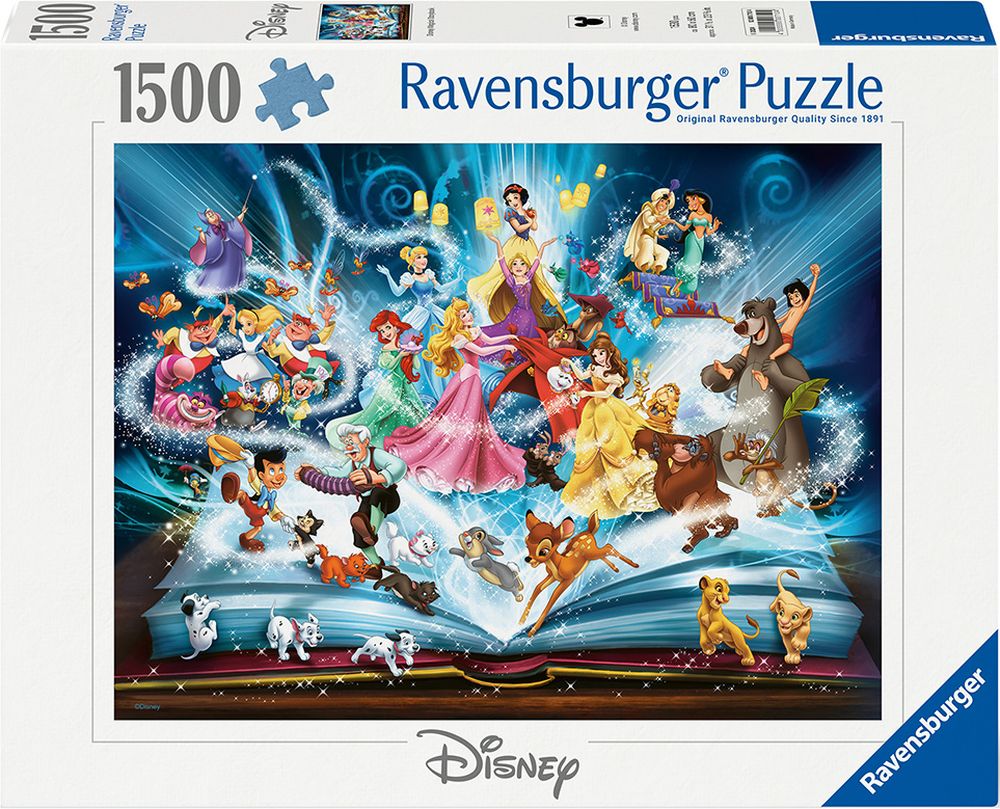 ΤΟ ΜΑΓΙΚΟ ΒΙΒΛΙΟ ΤΗΣ DISNEY RAVENSBURGER 1500 ΚΟΜΜΑΤΙΑ