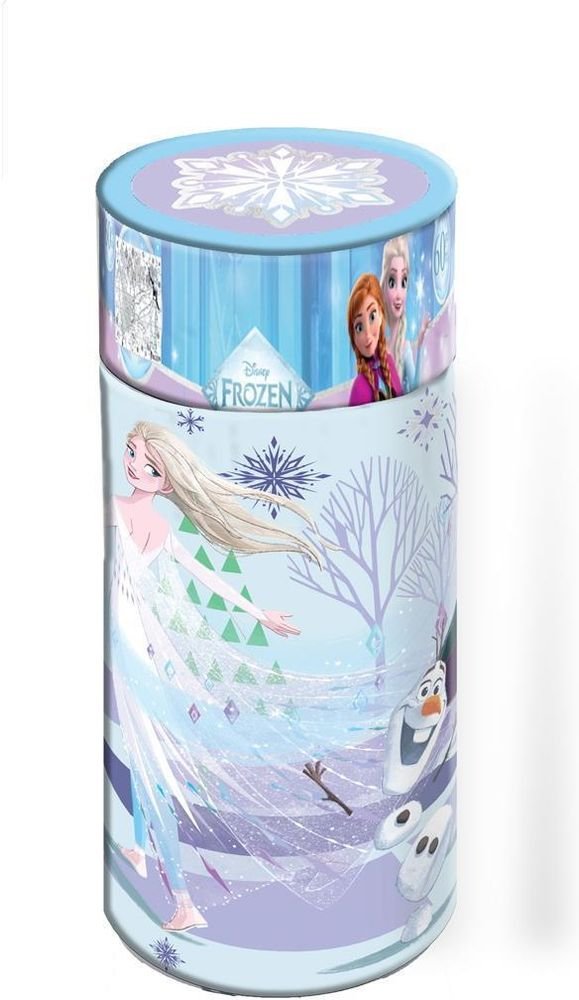 ΠΑΖΛ LUNA TOYS DISNEY FROZEN FOIL 2 ΣΕ 1 60 ΤΜΧ ΣΕ ΚΥΛΙΝΔΡΟ
