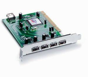 EQUIP 128281 USB 2.0 PCI CARD 4+1 PORT