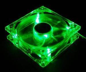 ZALMAN ZM-F1GL 80MM GREEN LED FAN