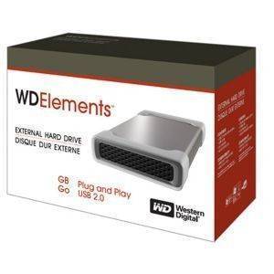 WESTERN DIGITAL WDE1U5000 ELEMENTS DESKTOP 500GB USB 2.0