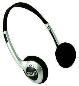 SWEEX LIGHT WEIGHT HEADPHONE SILVER