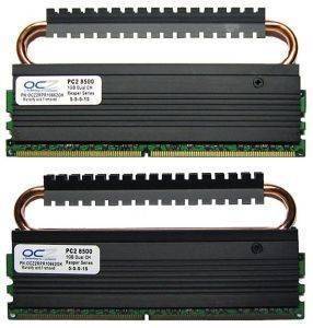 OCZ DDR2 2GB (2X1GB) PC2-8500 REAPER HPC EDITION