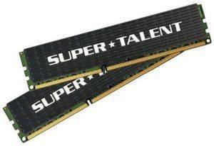SUPERTALENT W1333UX2G8 2GB (2X1GB) DDR3 PC3-10600 1333MHZ DUAL CHANNEL KIT