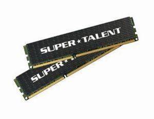 SUPERTALENT W1600UX2G7 2GB (2X1GB) DDR3 DUAL CHANNEL PC12800 1600MHZ