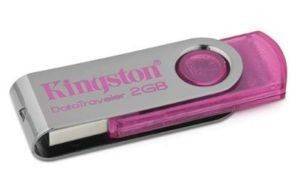 KINGSTON DT101C/2GB 2GB DATATRAVELER 101 PINK