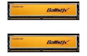 CRUCIAL BL2KIT12864AA80A BALLISTIX 2GB (2X1GB) PC6400 DDR2 800MHZ