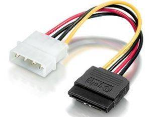 EQUIP 112055 SATA POWER CABLE ANGLED